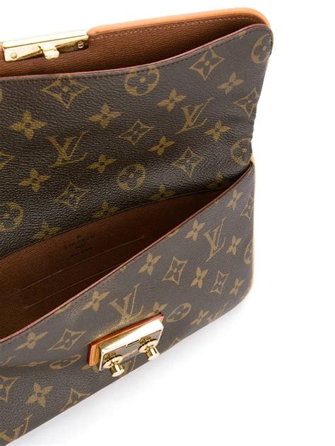 louis vuitton gold plate on purse|Louis Vuitton evening bag.